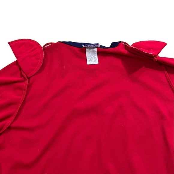 CAPE cod sportswear red and blue long sleeve costal vintage sweatshirt medium - Picture 5 of 11